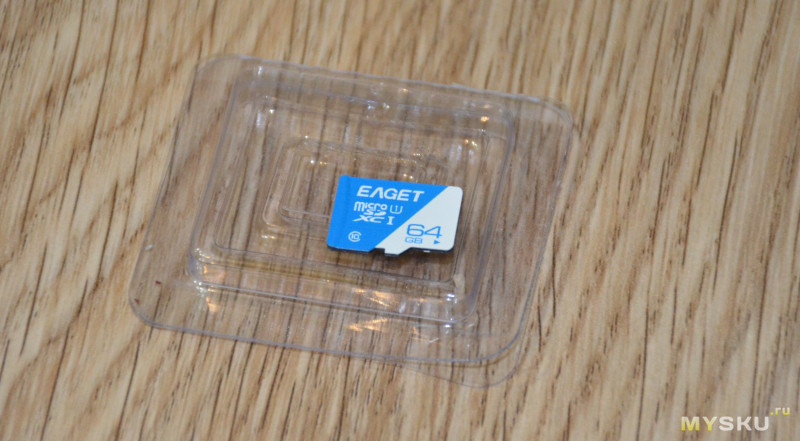 Перепроверка скоростей доступа к карте памяти EAGET 64Gb MicroSDXC (по акции за $6.99)