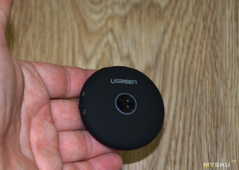 Универсальный двунаправленный Bluetooth приемник/передатчик UGREEN с аккумулятором и APT-X