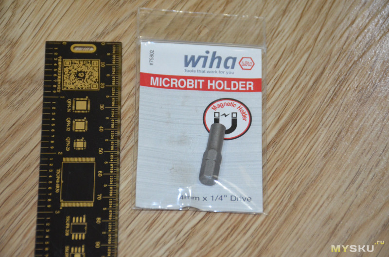 Адаптер для маленьких бит Wiha 75802 (Micro Bit на 1/4")