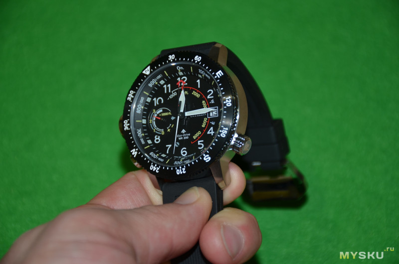 Отличные часы Citizen Eco-Drive Promaster Altichron (BN5058-07E)