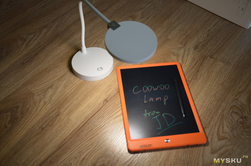 Настольная лампа Xiaomi COOWOO U1 LED 3W с аккумулятором 4000мАч и павербанком