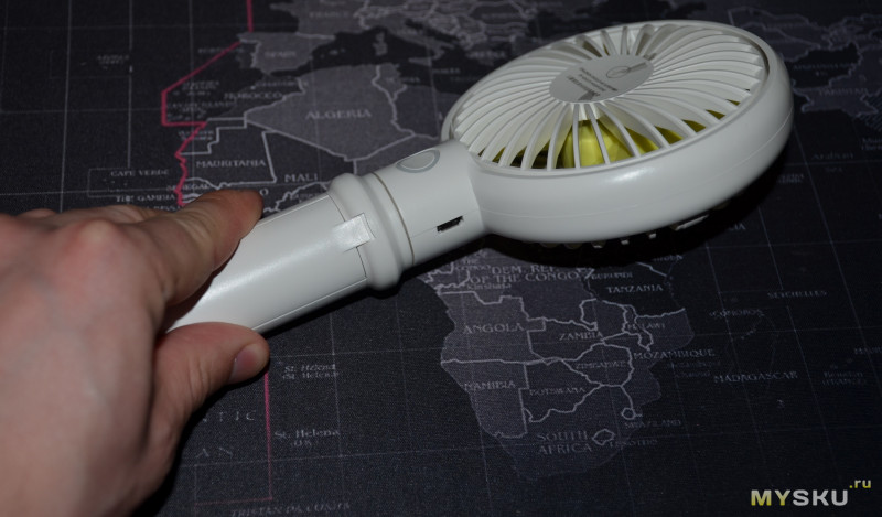 Портативный автономный вентилятор Benks Mini Fan (3350mAh)