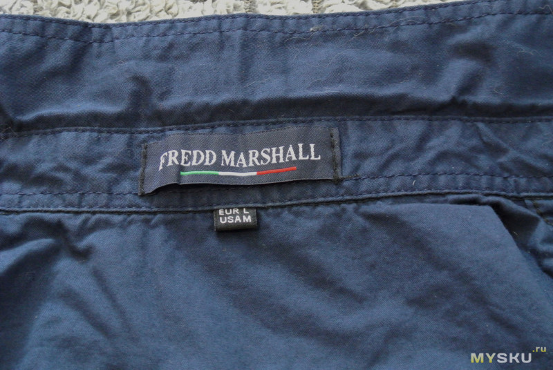 Хлопковая рубашка Fredd Marshall