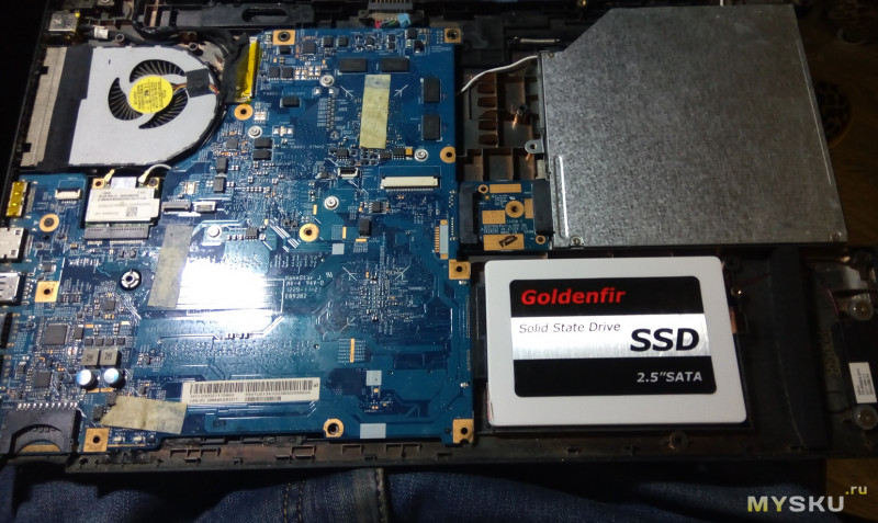 Китайский бюджетный SSD Goldenfir 360GB SATA-3