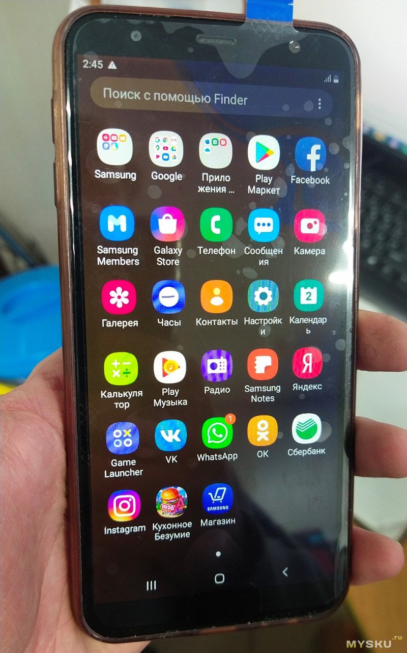 Замена дисплея на Samsung SM-J415FN Galaxy J4 Plus