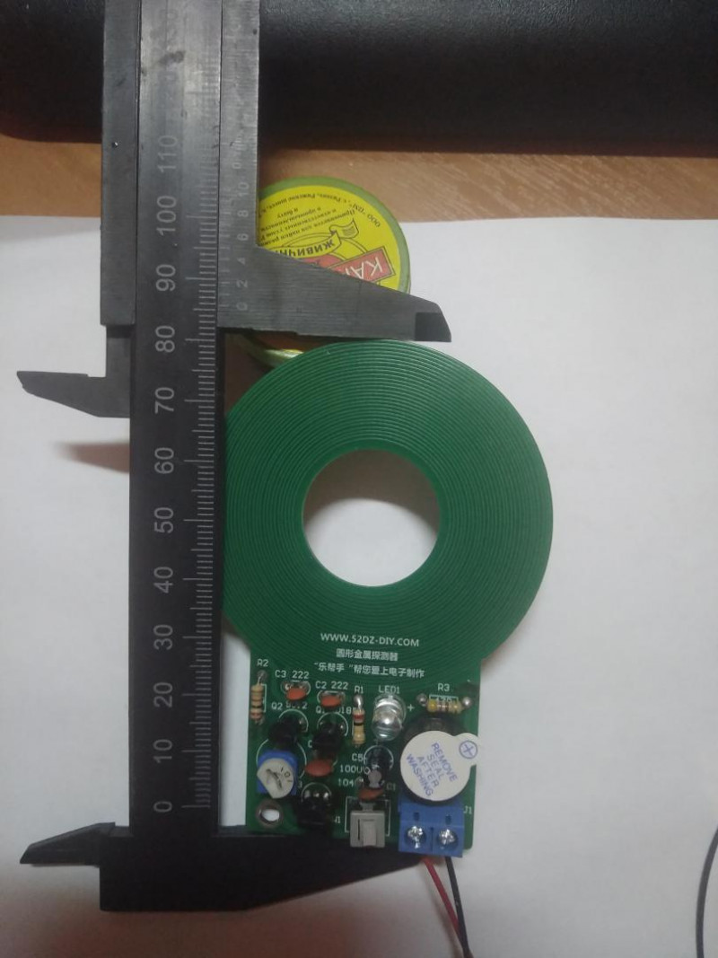 DIY комплект для сборки металлодетектора (металлоискателя) MDS-60