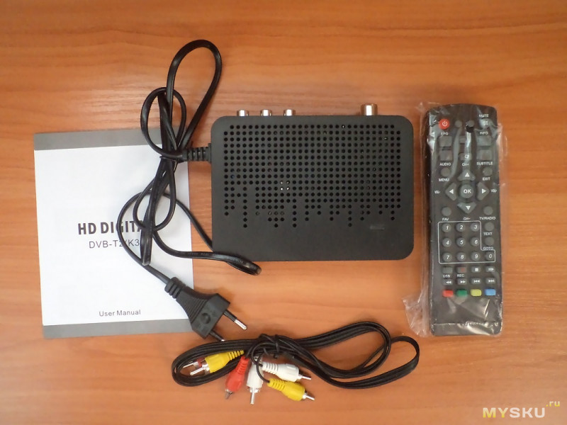 Ресивер эфирного цифрового телевидения K3 HD DVB-T2