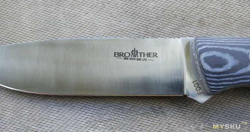 Брутальный нож BROTHER F001. Ожидание и реальность