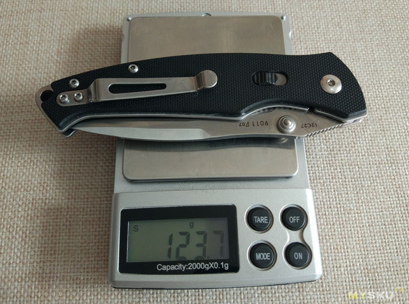 Складной нож Sanrenmu 9011. Плоский и легкий