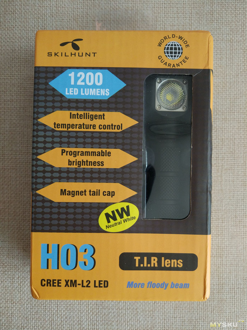 Про тот самый налобный фонарик Skilhunt H03 с распродажи