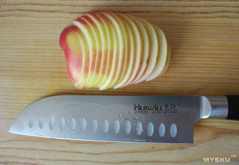 Кухонный нож-сантоку HUIWILL MKT401-08