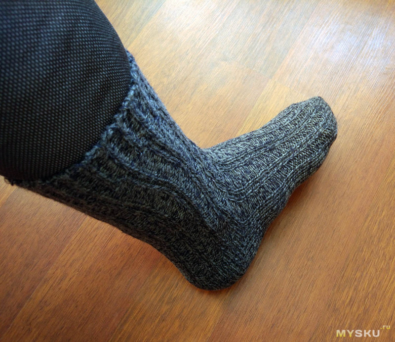 Обзор высоких шерстяных носков GLENMEARL