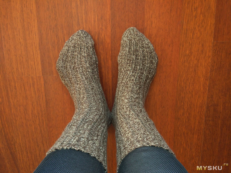 Обзор высоких шерстяных носков GLENMEARL