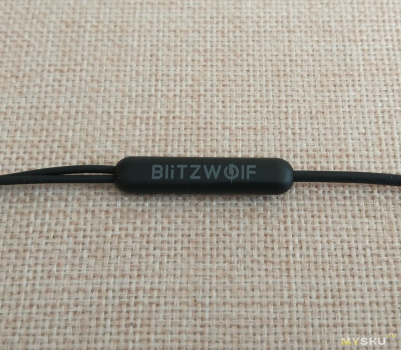 Недорогие наушники BlitzWolf BW-ES3