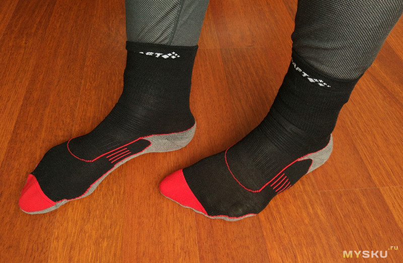 Теплые носки Craft Warm Mid Cycling Socks