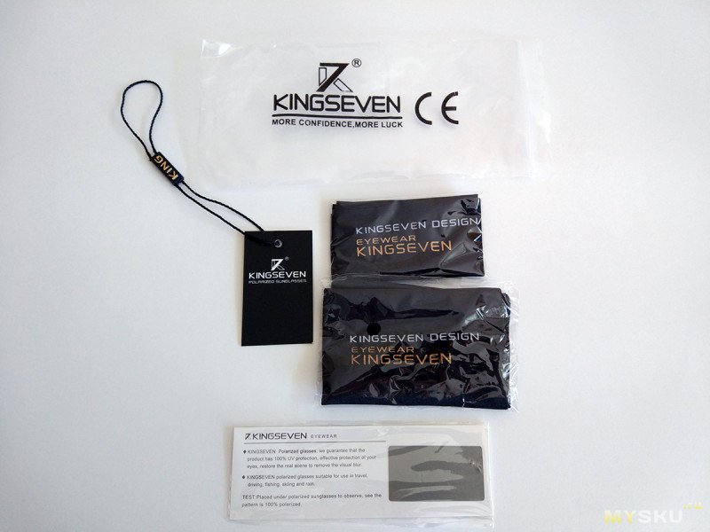 Солнцезащитные поляризационные очки KINGSEVEN K-7719. Для тех, кому не идут «авиаторы»