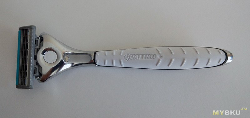Бритвенный станок Quattro 4 Titanium. Какой же лучше, от Schick или Wilkinson Sword?