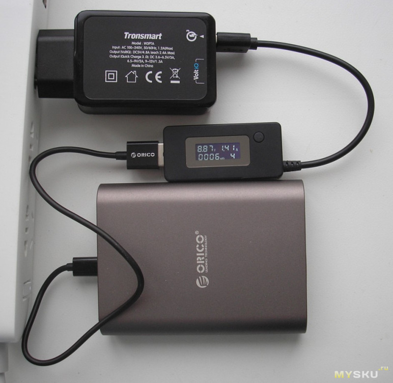 WAZA  WM2501 -  USB зарядка на 25 Вт с 4 портами