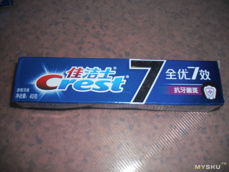 Зубная паста Crest. Разновидность №2. Масса 40 г. С JD.