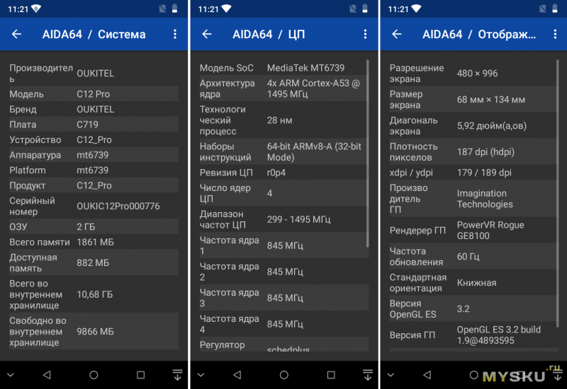 Обзор смартфона Oukitel C12 Pro: бюджетник в новой обёртке (6.2", 2/16GB, 3000mAh).
