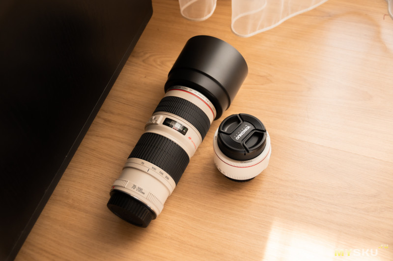 Обзор портретного светосильного объектива Yongnuo YN50mm F1.8 II для Canon.