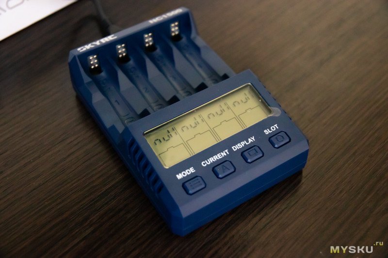 Обзор зарядного устройства SKYRC NC1500 для АА/ААА с поддержкой функции разряда до 100mA. + разбор.