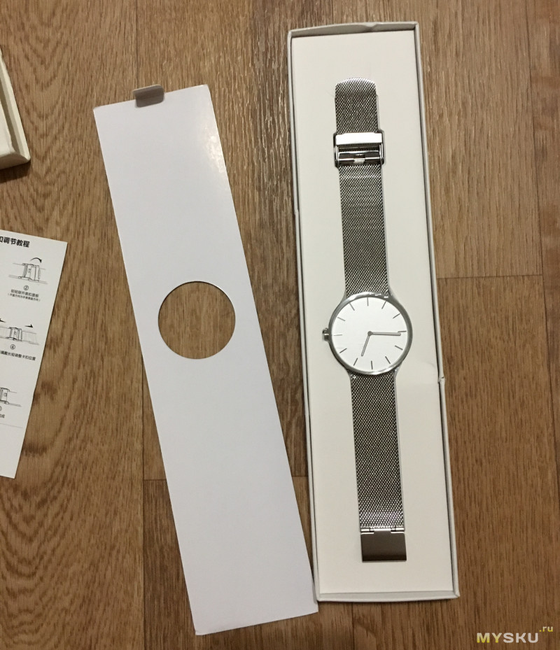 Кварцевые часы Xiaomi TwentySeventeen, версия со стальным ремешком