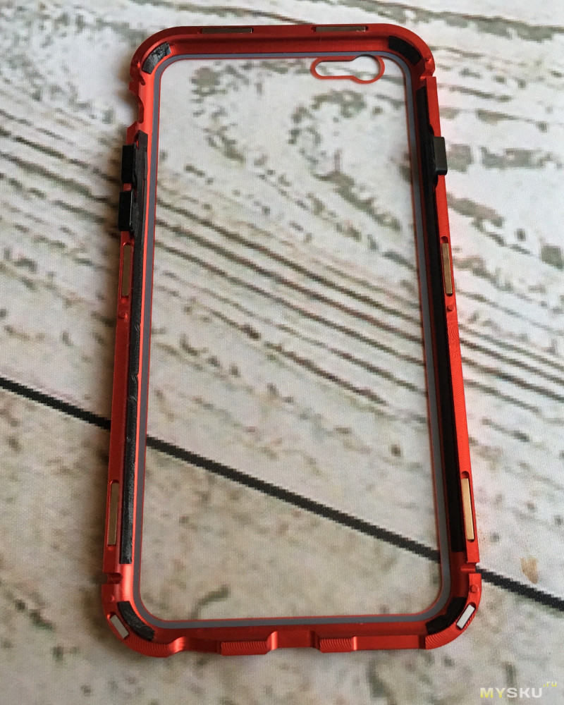 Магнитный чехол из закаленного стекла для Iphone