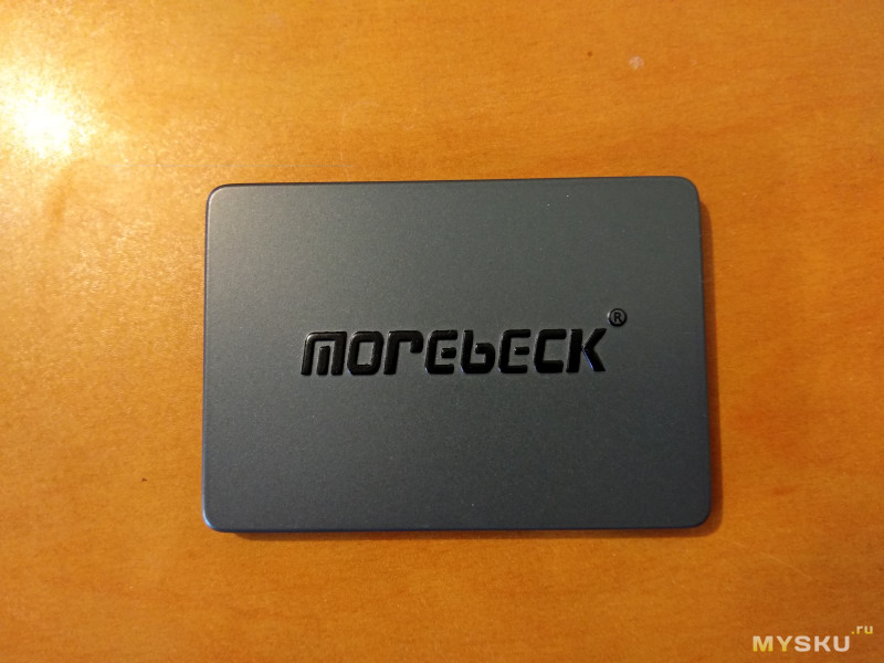 Morebeck SSD 256G - стоит ли брать? Не думаю!