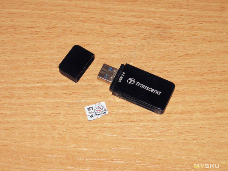 Alfawise 256GB, микро обзор microSD карты.