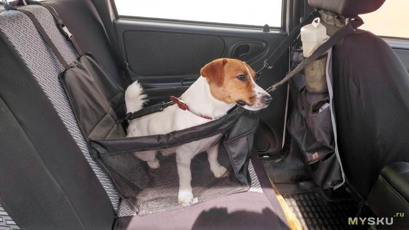Гамак для собак в автомобиль на заднее сиденье