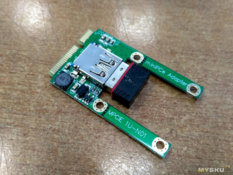 Переделка pci в usb