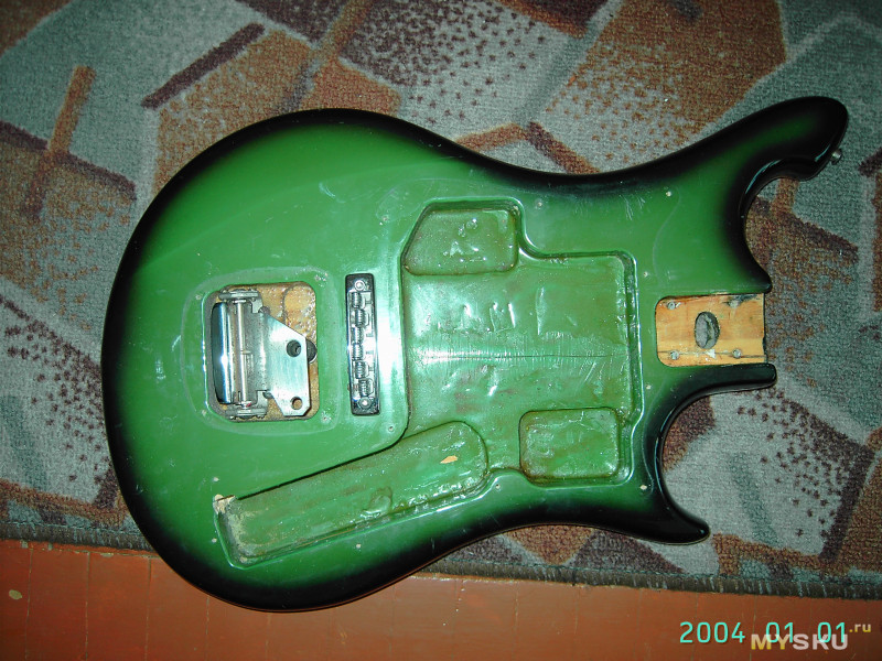 Восстановление гитары Урал (флешбэк из 2008г)