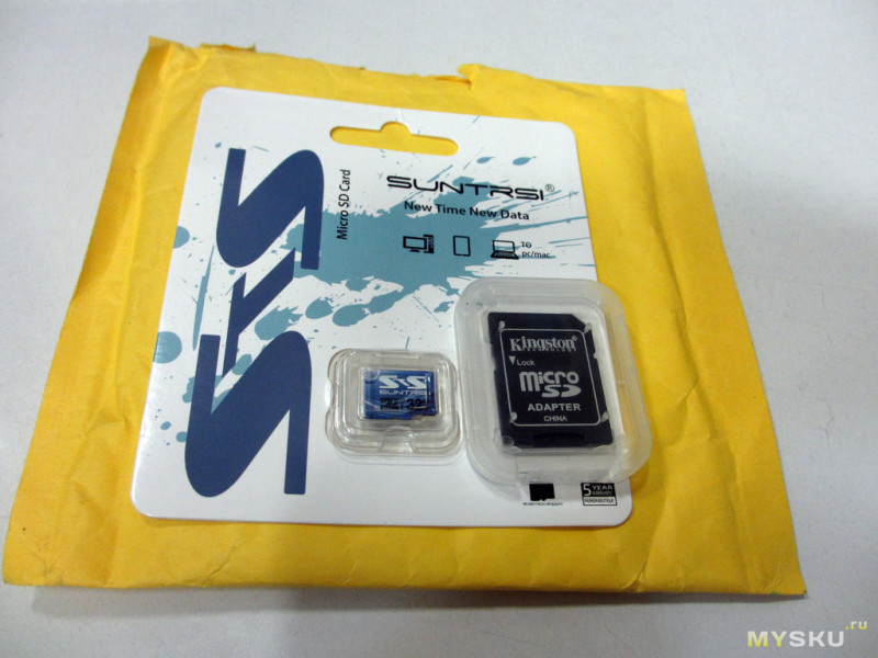 Suntrsi Micro SD 32GB class 10 - карточка однодневка