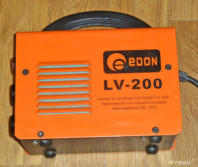 Простой ремонт сварочника EDON LV-200