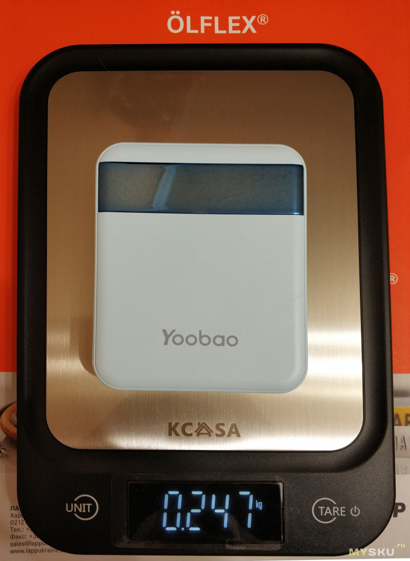 Обзор портативного зарядного устройства Yoobao M4Pro 10000mAh