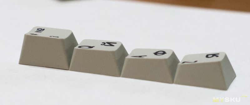 Клавиши с русскими буквами для механической клавиатуры