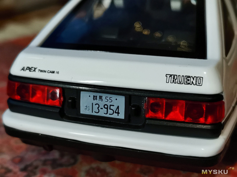 Toyota Sprinter Trueno (AE86) из Initial D (1:28)