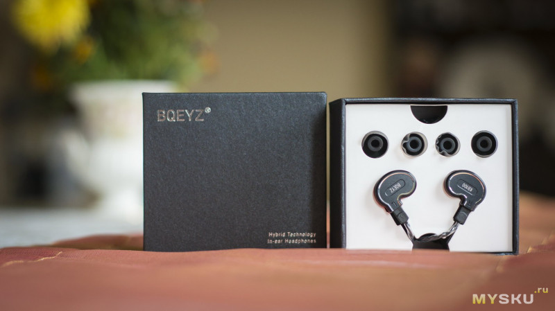 BQEYZ KB100 - необычная комбинация излучателей и вовлекающий звук