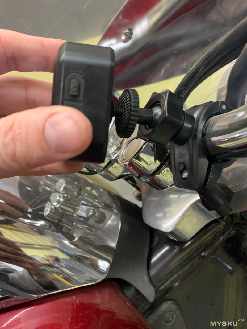 Система контроля давления в шинах для мотоциклов - удобно для мото путешествий