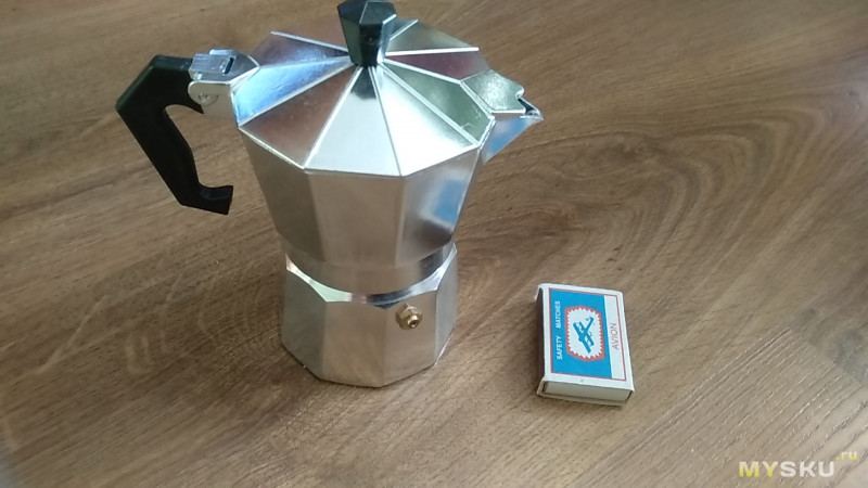 Гейзерная кофеварка с объёмом 150 мл. Espresso-Coffee-Makerl-Moka-Percolator