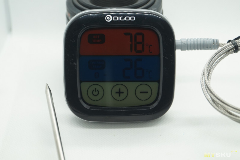 Термометр Digoo DG-FT2103 с зондом и bluetooth.