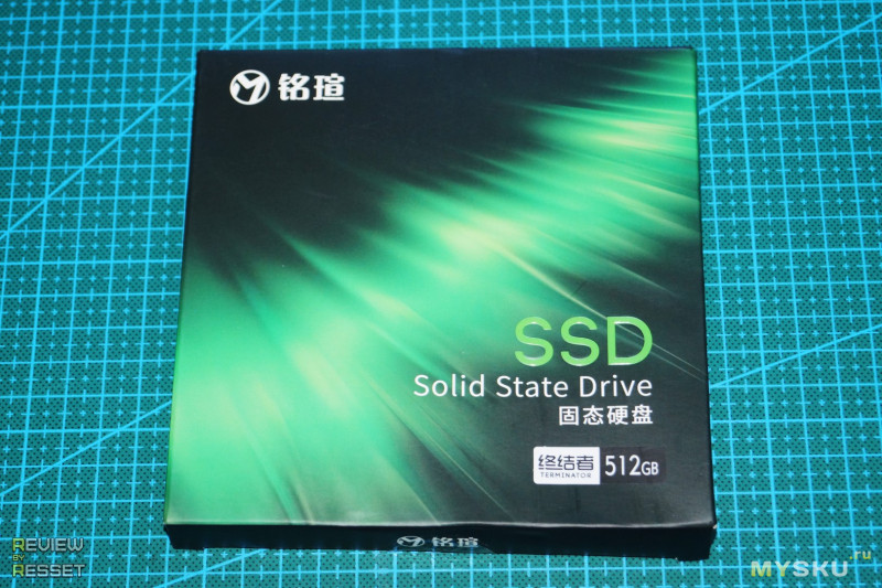 SSD диск MAXSUN MS512GBX6 с 3D NAND Flash TLC