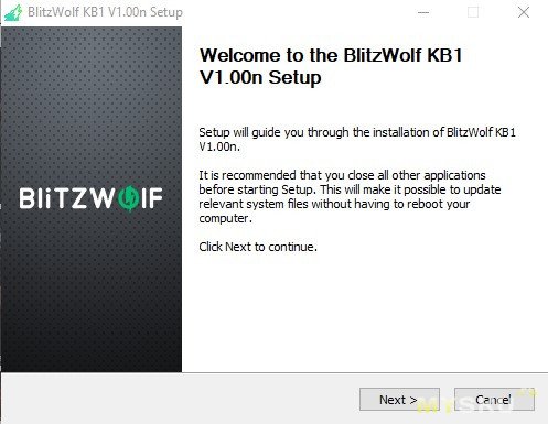 Механическая Bluetooth клавиатура BlitzWolf BW-KB1