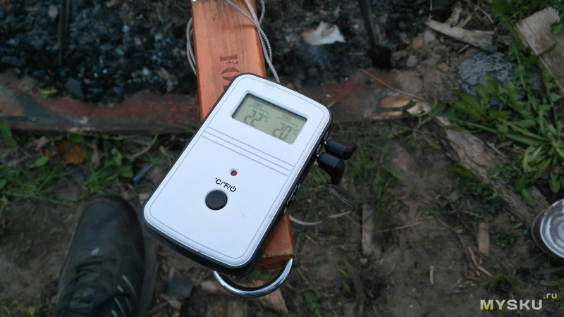 Двухканальный термометр для барбекю Digital BBQ Thermometer Wireless Kitchen