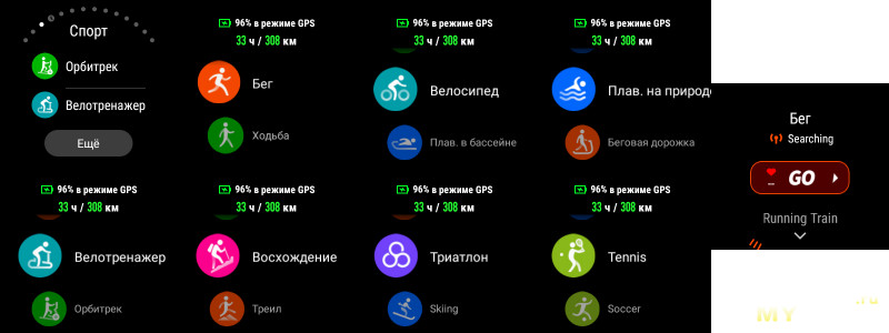 "Умные" часы Xiaomi Huami Amazfit Sports Smartwatch 2