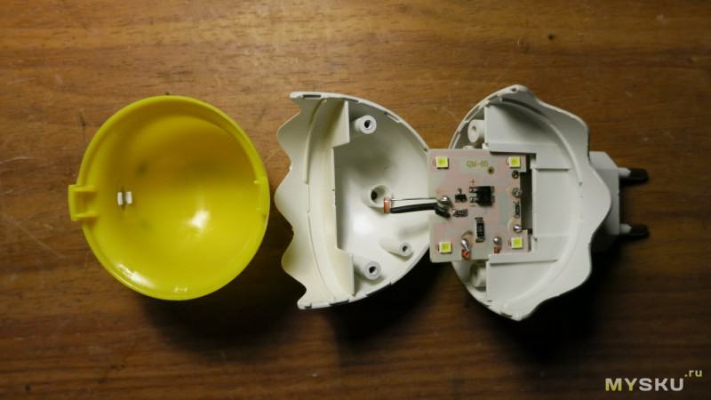 Автоматический ночник цыпленок в яйце для детской или коридора