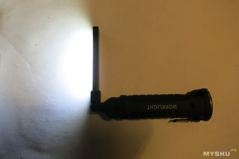 Портативный светодиодный складной многоцелевой фонарик, рабочий аварийный свет с магнитом.