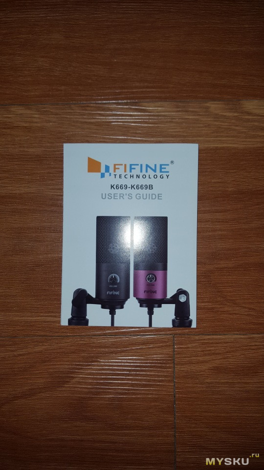 FIFINE K669B - конденсаторный микрофон
