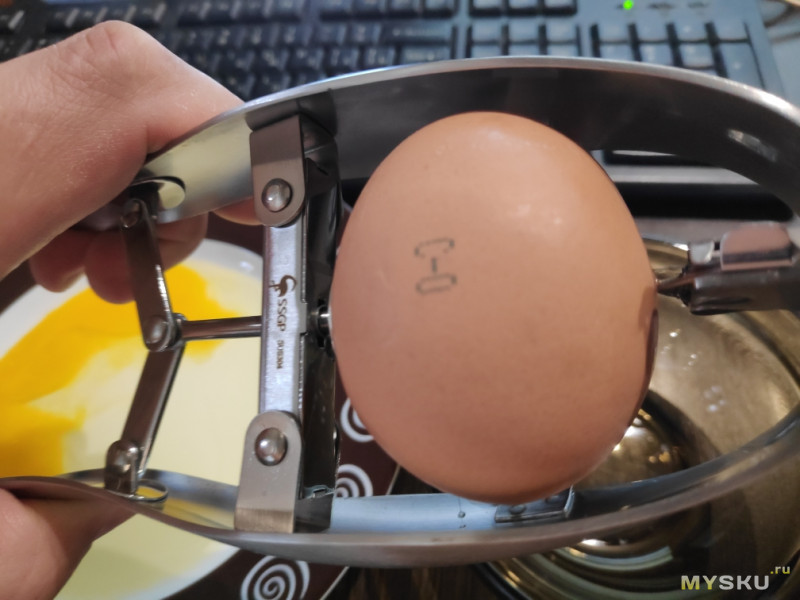 Открывашка для яиц 2.0 На этот раз точно для сырых яиц